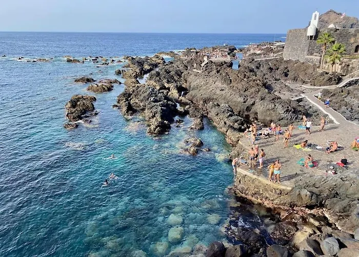 Mit Meerblick Und Jacuzzi 公寓 Las Cruces (Canary)